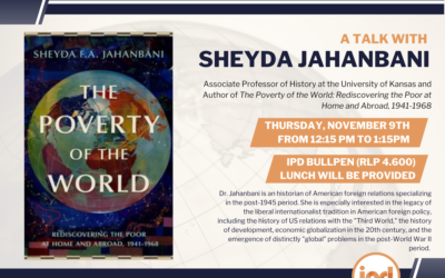 Dr. Sheyda Jahanbani, Author of the Poverty of the World